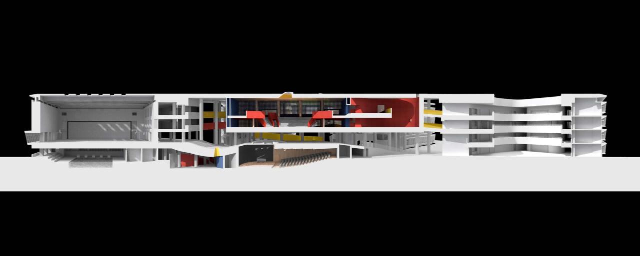 BIM建筑|海口江东寰岛实验学校 / 迹·建筑事务所 BIM建筑|海口江东寰岛实验学校 / 迹·建筑事务所