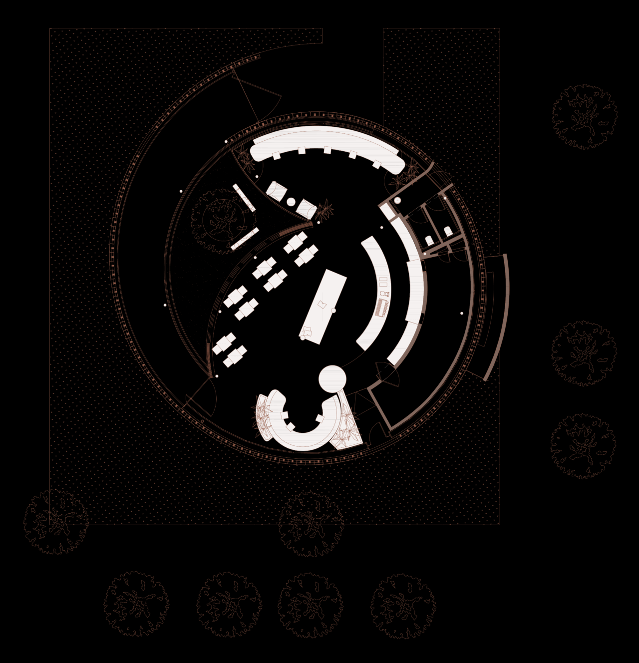 BIM建筑|青枫树下的LOAM瓷屋咖啡 / 八荒设计 BIM建筑|青枫树下的LOAM瓷屋咖啡 / 八荒设计