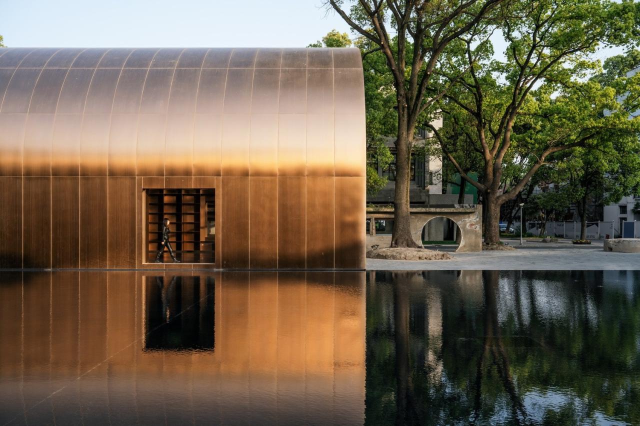 BIM建筑|全金属外壳:铜堡 / Wutopia Lab BIM建筑|全金属外壳:铜堡 / Wutopia Lab