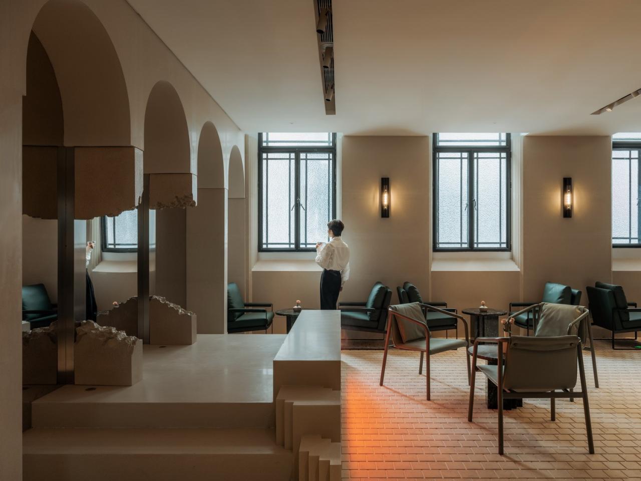 BIM建筑|Piazza in a room:Mapoly Coffee满坡栗咖啡(历史博物馆店) / Wutopia Lab BIM建筑|Piazza in a room:Mapoly Coffee满坡栗咖啡(历史博物馆店) / Wutopia Lab