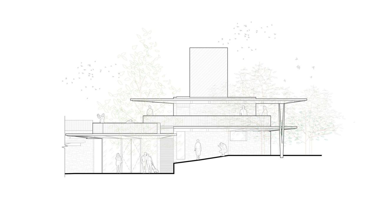 BIM建筑|深圳市南山区环西丽湖绿道(一期)二级驿站及周边景观设计 / 原作设计工作室 BIM建筑|深圳市南山区环西丽湖绿道(一期)二级驿站及周边景观设计 / 原作设计工作室