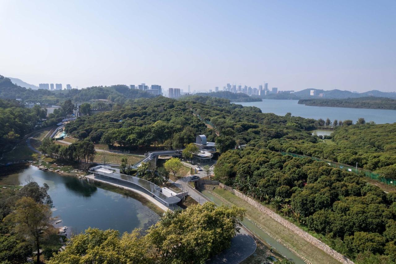 BIM建筑|深圳市南山区环西丽湖绿道(一期)二级驿站及周边景观设计 / 原作设计工作室 BIM建筑|深圳市南山区环西丽湖绿道(一期)二级驿站及周边景观设计 / 原作设计工作室