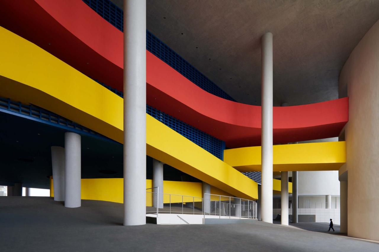 BIM建筑|海口江东寰岛实验学校 / 迹·建筑事务所 BIM建筑|海口江东寰岛实验学校 / 迹·建筑事务所