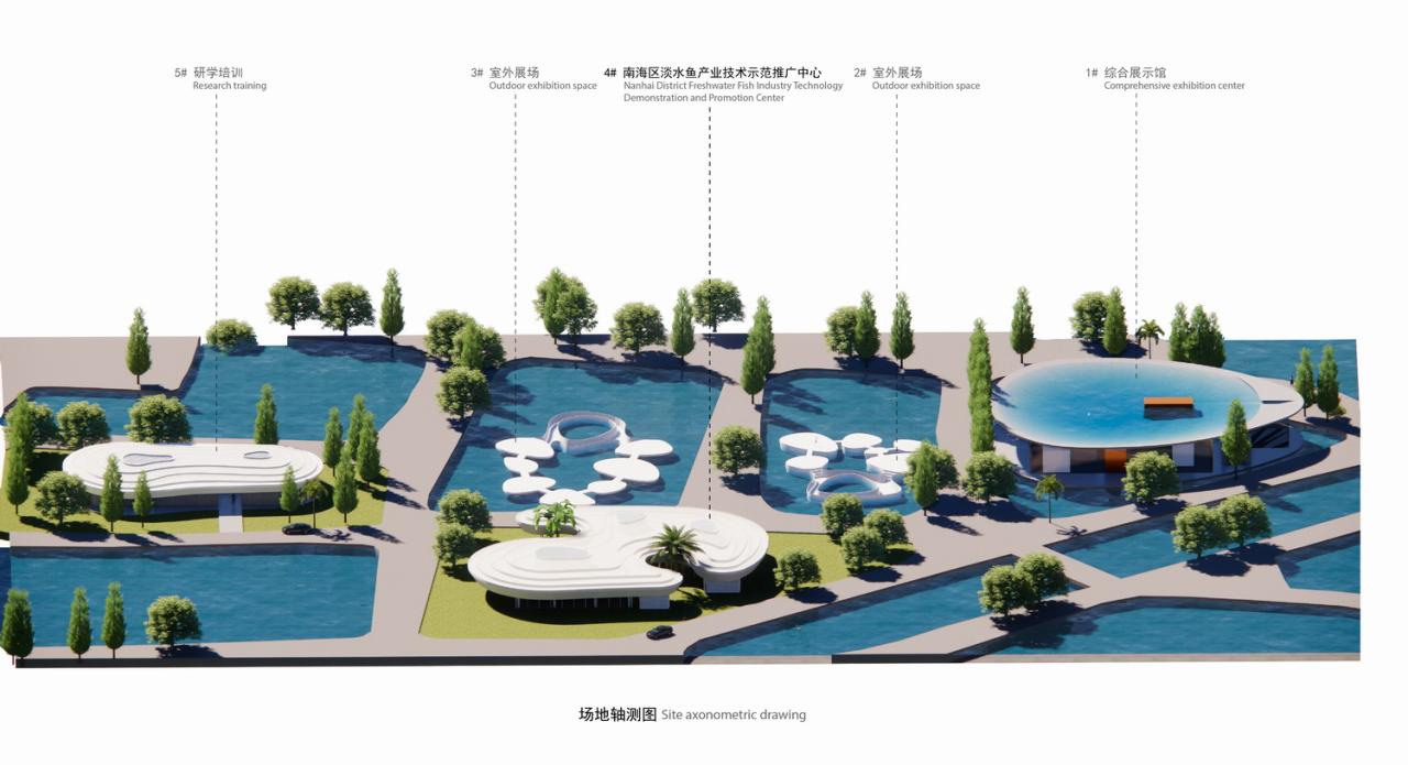 BIM建筑|涟漪:南海区淡水鱼产业技术示范推广中心 / Wutopia Lab BIM建筑|涟漪:南海区淡水鱼产业技术示范推广中心 / Wutopia Lab
