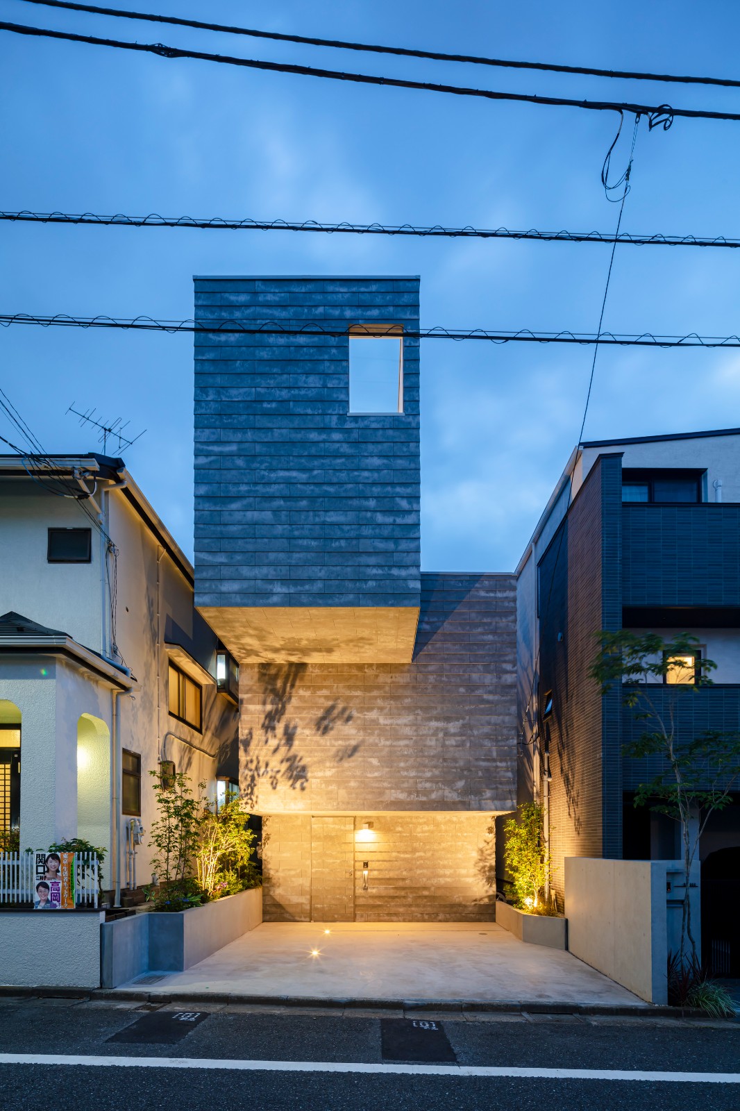 BIM建筑|错层悬挑结构,Shimouma住宅 / I.R.A. BIM建筑|错层悬挑结构,Shimouma住宅 / I.R.A.