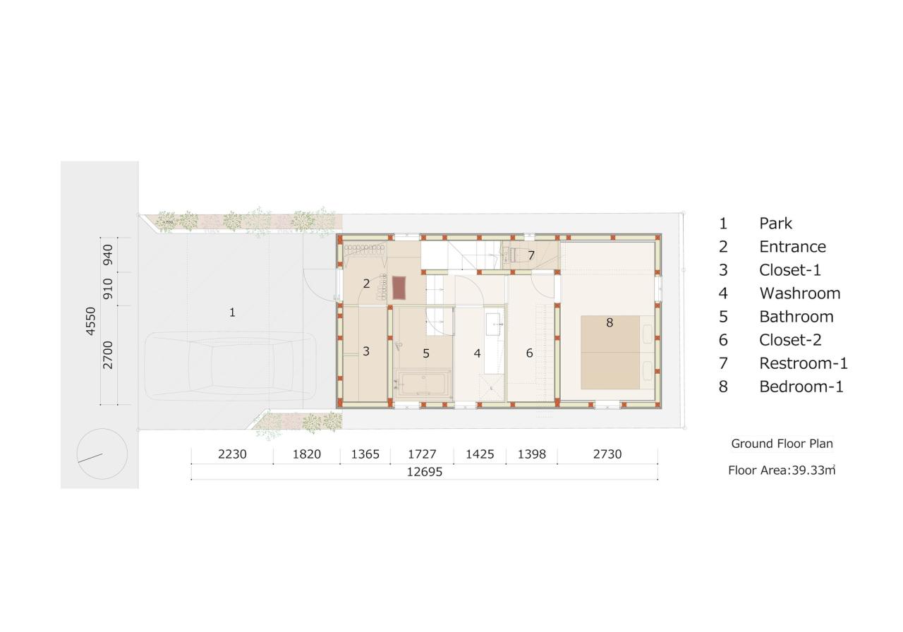 BIM建筑|错层悬挑结构,Shimouma住宅 / I.R.A. BIM建筑|错层悬挑结构,Shimouma住宅 / I.R.A.