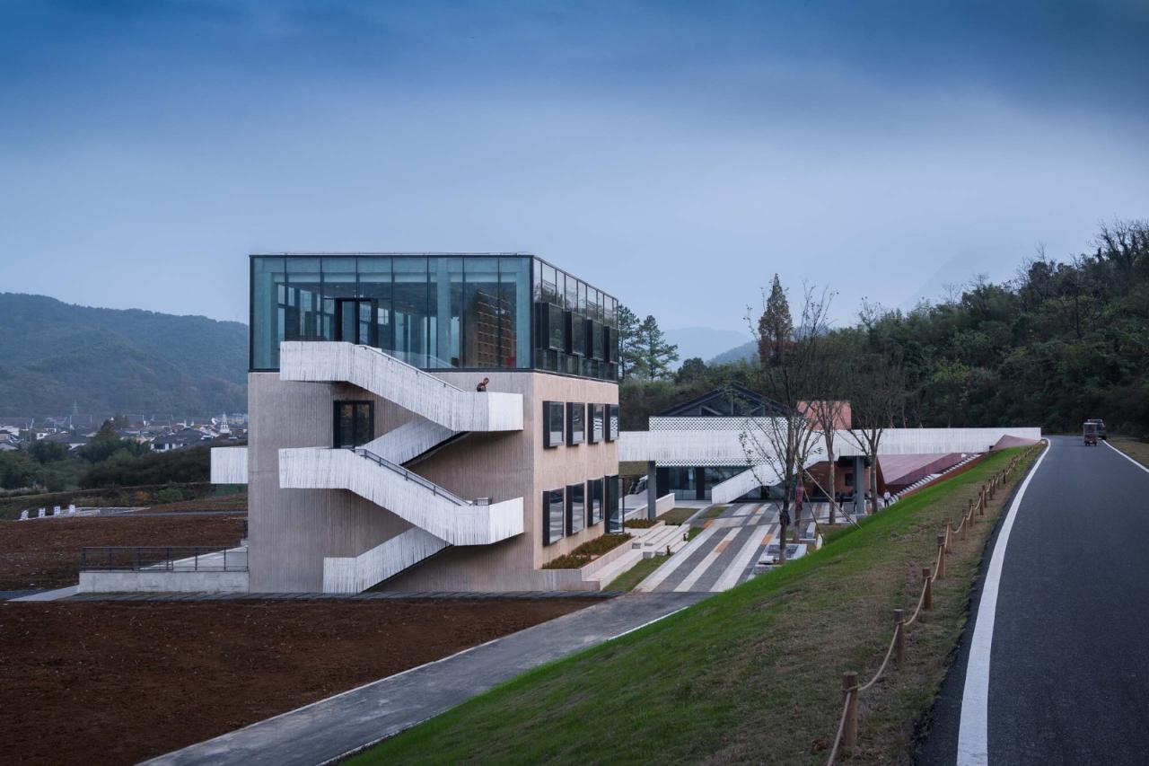 BIM建筑|余村印象青年图书馆 / 上海交通大学设计学院杜春宇团队 BIM建筑|余村印象青年图书馆 / 上海交通大学设计学院杜春宇团队