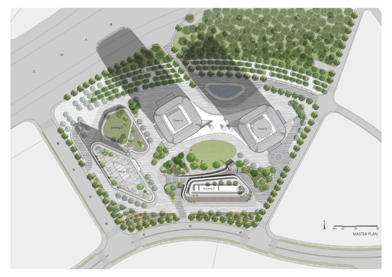 BIM建筑|钱江潮涌:杭州世茂智慧之门超高层城市综合体 / 姜平工作室 BIM建筑|钱江潮涌:杭州世茂智慧之门超高层城市综合体 / 姜平工作室