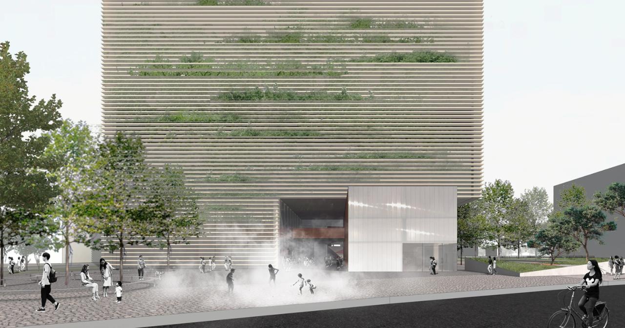 BIM建筑|社区源点:坪地街道综合文体中心方案 /也似建筑+广州市城市规划勘测设计研究院(GZPI) BIM建筑|社区源点:坪地街道综合文体中心方案 /也似建筑+广州市城市规划勘测设计研究院(GZPI)