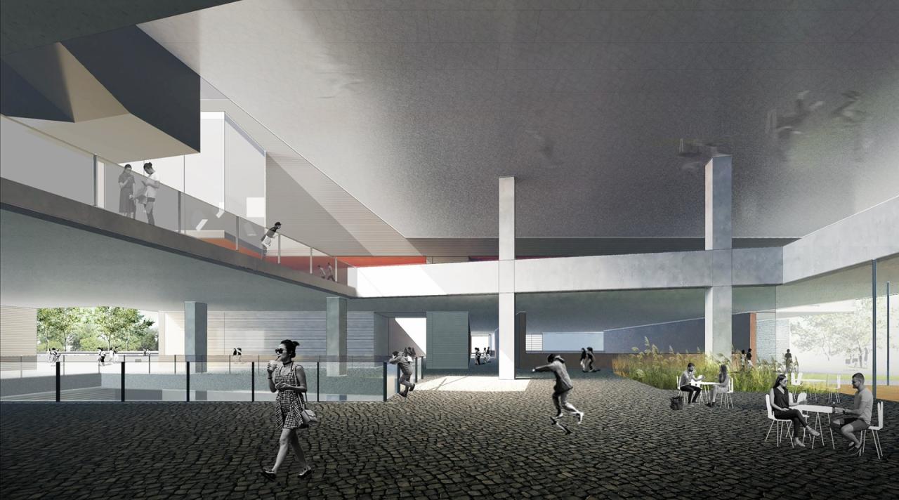 BIM建筑|社区源点:坪地街道综合文体中心方案 /也似建筑+广州市城市规划勘测设计研究院(GZPI) BIM建筑|社区源点:坪地街道综合文体中心方案 /也似建筑+广州市城市规划勘测设计研究院(GZPI)