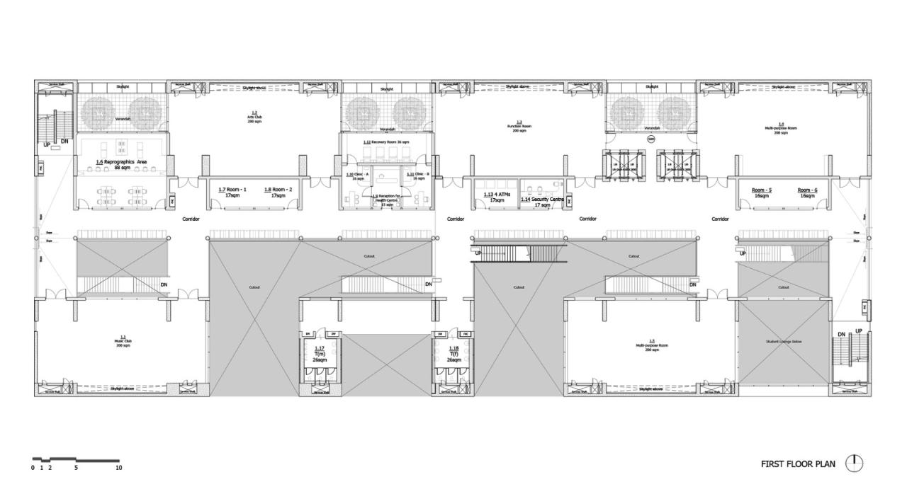 BIM建筑|艾哈迈达巴德大学中心 / Stephane Paumier Architects BIM建筑|艾哈迈达巴德大学中心 / Stephane Paumier Architects