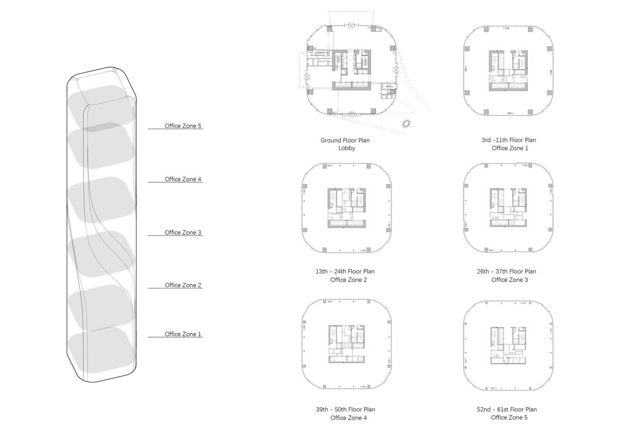 BIM建筑|钱江潮涌:杭州世茂智慧之门超高层城市综合体 / 姜平工作室 BIM建筑|钱江潮涌:杭州世茂智慧之门超高层城市综合体 / 姜平工作室