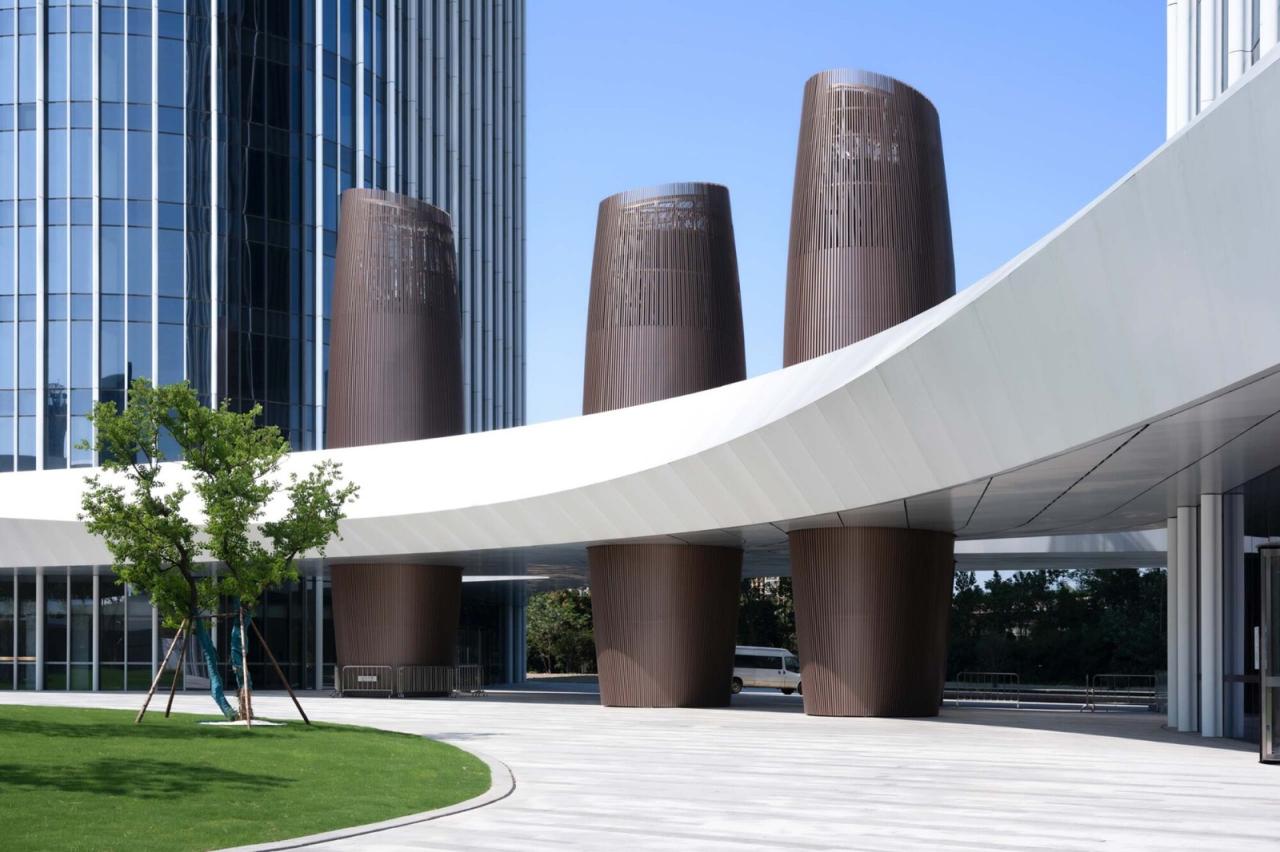 BIM建筑|钱江潮涌:杭州世茂智慧之门超高层城市综合体 / 姜平工作室 BIM建筑|钱江潮涌:杭州世茂智慧之门超高层城市综合体 / 姜平工作室