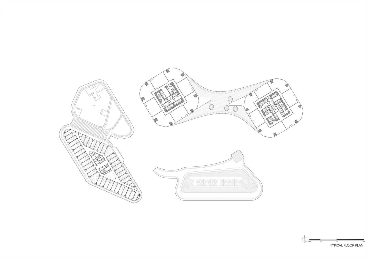 BIM建筑|钱江潮涌:杭州世茂智慧之门超高层城市综合体 / 姜平工作室 BIM建筑|钱江潮涌:杭州世茂智慧之门超高层城市综合体 / 姜平工作室
