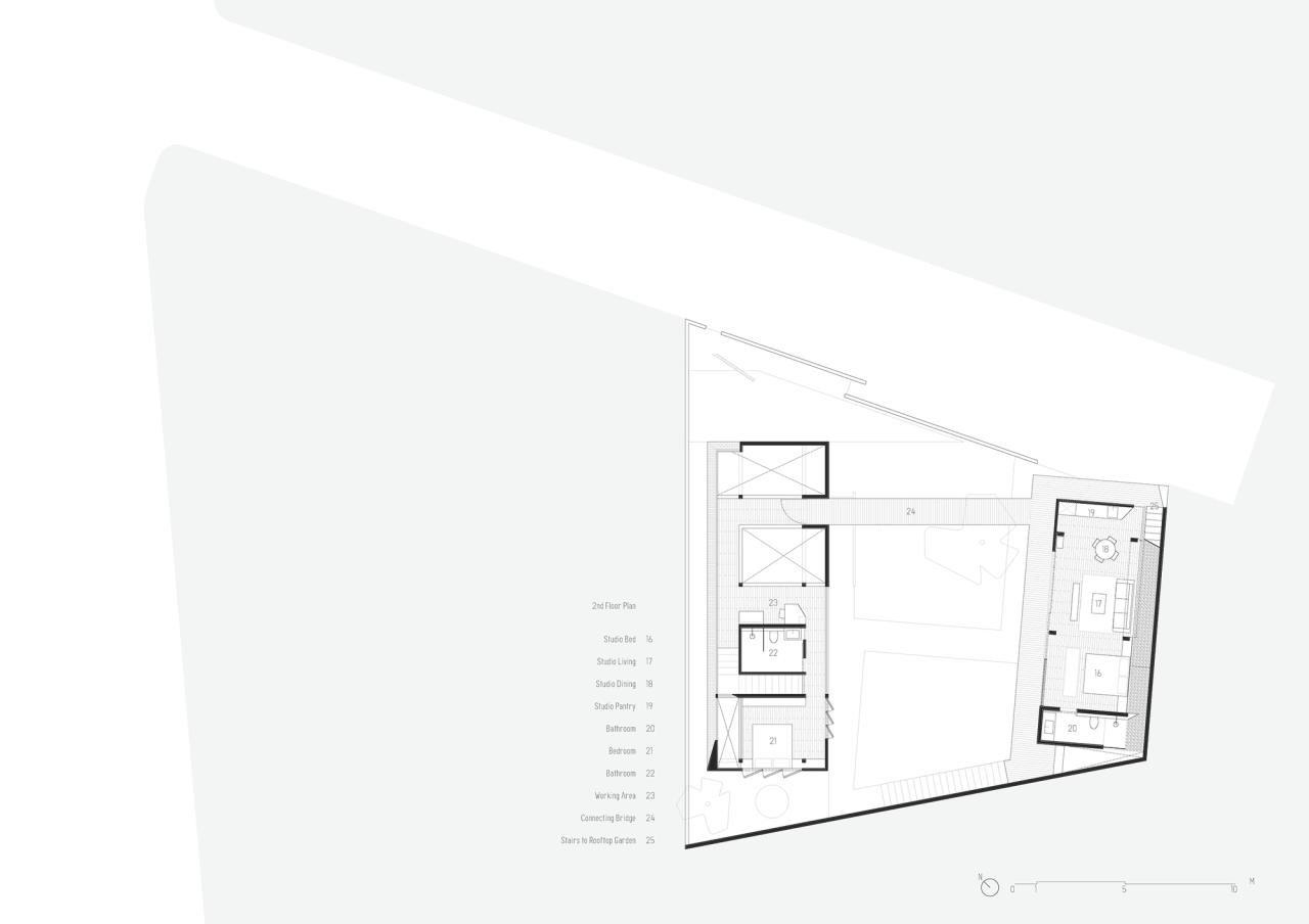 BIM建筑|跨廊桥相连,Tanatakah 别墅 / asimapra BIM建筑|跨廊桥相连,Tanatakah 别墅 / asimapra