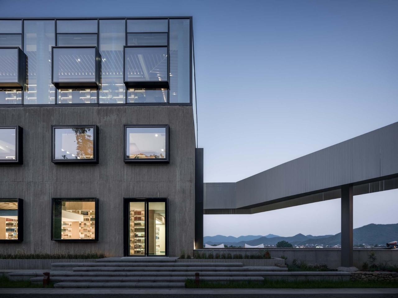 BIM建筑|余村印象青年图书馆 / 上海交通大学设计学院杜春宇团队 BIM建筑|余村印象青年图书馆 / 上海交通大学设计学院杜春宇团队