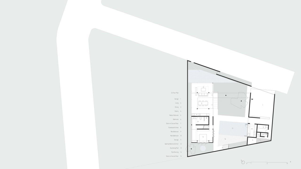 BIM建筑|跨廊桥相连,Tanatakah 别墅 / asimapra BIM建筑|跨廊桥相连,Tanatakah 别墅 / asimapra