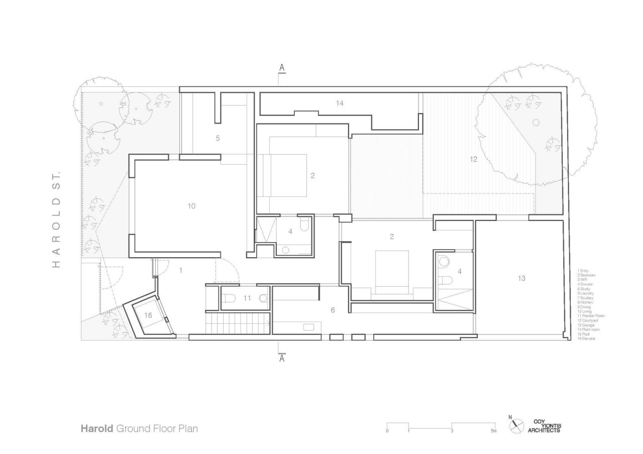 BIM建筑|戏剧化结构,哈洛德住宅 / Coy Yiontis Architects BIM建筑|戏剧化结构,哈洛德住宅 / Coy Yiontis Architects