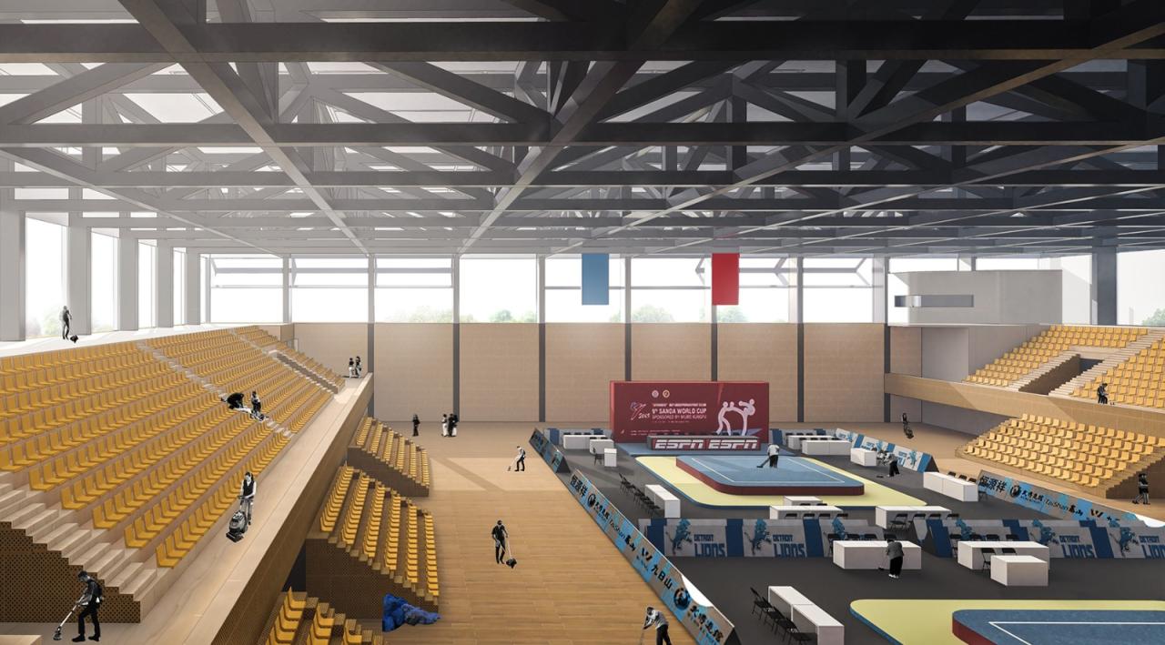 BIM建筑|社区源点:坪地街道综合文体中心方案 /也似建筑+广州市城市规划勘测设计研究院(GZPI) BIM建筑|社区源点:坪地街道综合文体中心方案 /也似建筑+广州市城市规划勘测设计研究院(GZPI)