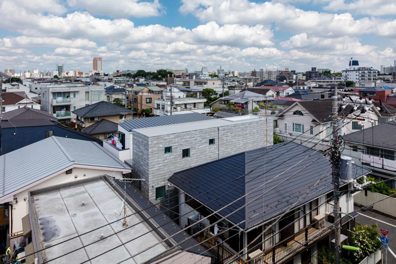 BIM建筑|错层悬挑结构,Shimouma住宅 / I.R.A. BIM建筑|错层悬挑结构,Shimouma住宅 / I.R.A.