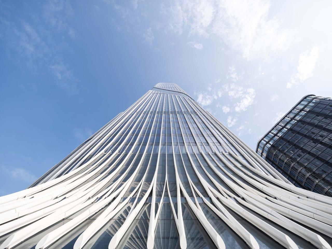 BIM建筑|钱江潮涌:杭州世茂智慧之门超高层城市综合体 / 姜平工作室 BIM建筑|钱江潮涌:杭州世茂智慧之门超高层城市综合体 / 姜平工作室