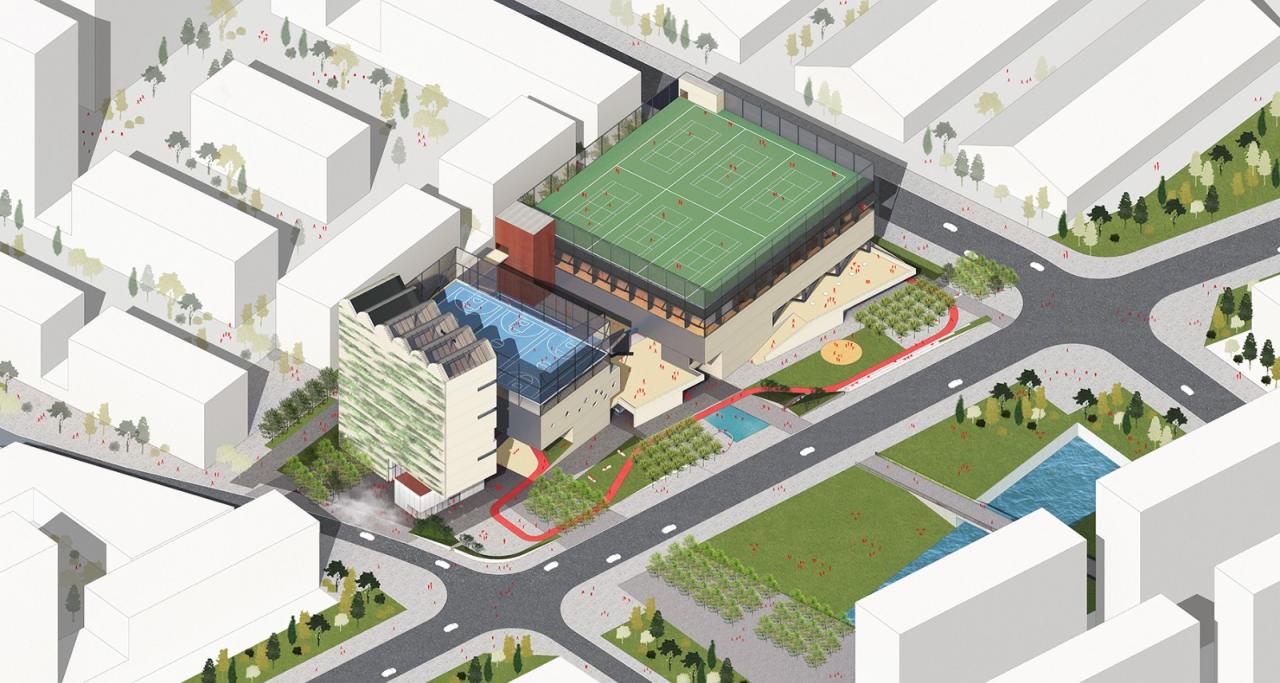 BIM建筑|社区源点:坪地街道综合文体中心方案 /也似建筑+广州市城市规划勘测设计研究院(GZPI) BIM建筑|社区源点:坪地街道综合文体中心方案 /也似建筑+广州市城市规划勘测设计研究院(GZPI)