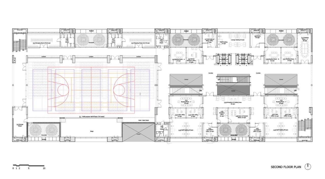 BIM建筑|艾哈迈达巴德大学中心 / Stephane Paumier Architects BIM建筑|艾哈迈达巴德大学中心 / Stephane Paumier Architects