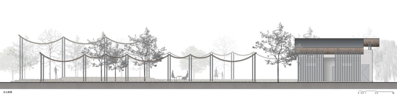 BIM建筑|径山花海帐亭 / 浙江农林大学园林设计院 + 杭州东维建筑 BIM建筑|径山花海帐亭 / 浙江农林大学园林设计院 + 杭州东维建筑