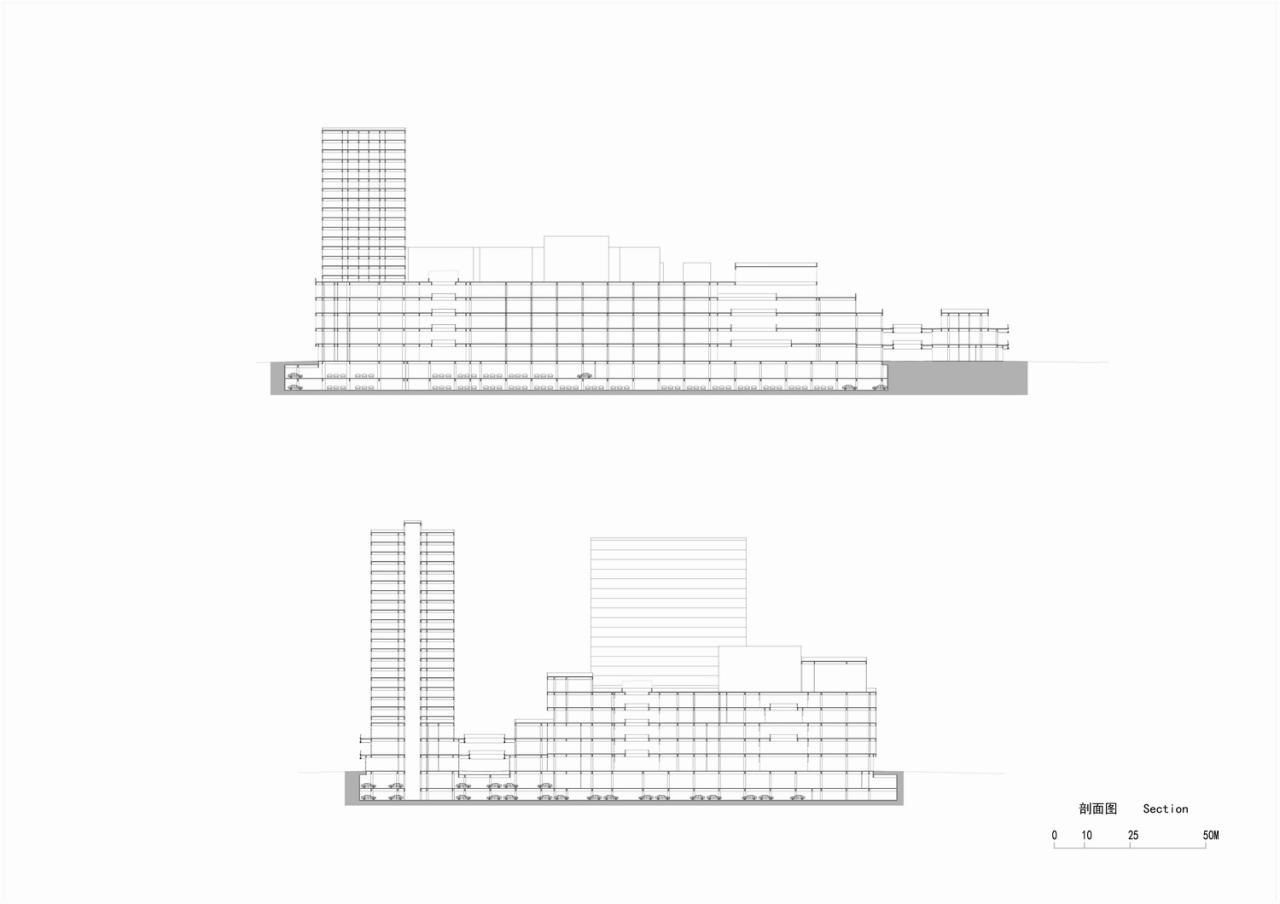 BIM建筑|山水之城·泰汶城市广场 / 简和建筑 BIM建筑|山水之城·泰汶城市广场 / 简和建筑
