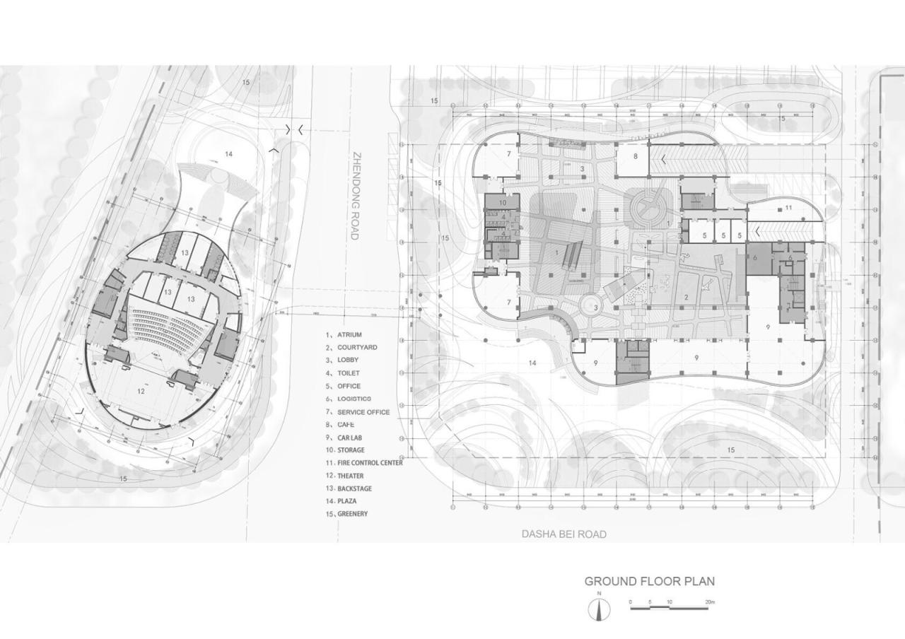 BIM建筑|广州市第三少年宫 / 广州市城市规划勘测设计研究院 BIM建筑|广州市第三少年宫 / 广州市城市规划勘测设计研究院