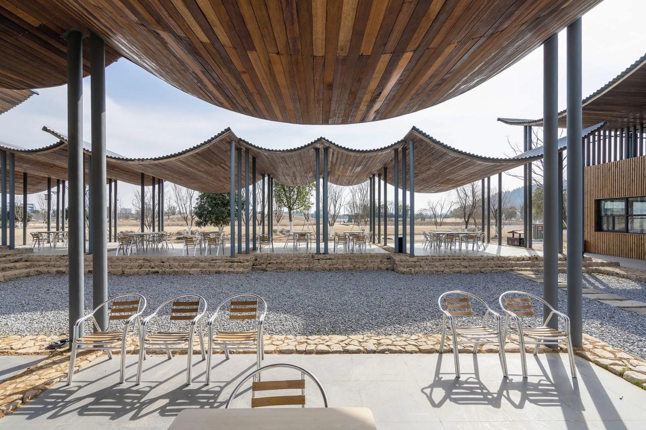 BIM建筑|径山花海帐亭 / 浙江农林大学园林设计院 + 杭州东维建筑 BIM建筑|径山花海帐亭 / 浙江农林大学园林设计院 + 杭州东维建筑