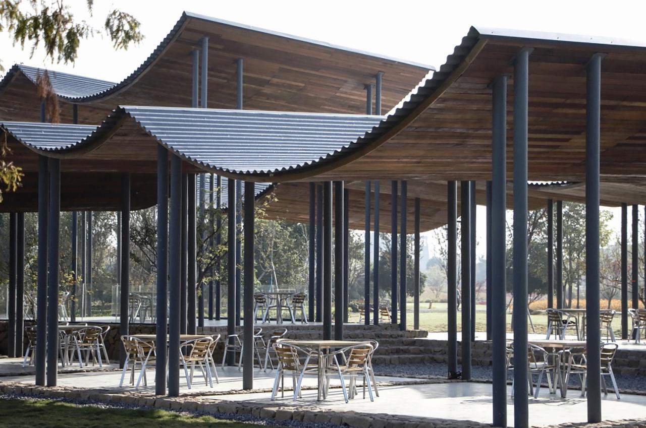 BIM建筑|径山花海帐亭 / 浙江农林大学园林设计院 + 杭州东维建筑 BIM建筑|径山花海帐亭 / 浙江农林大学园林设计院 + 杭州东维建筑