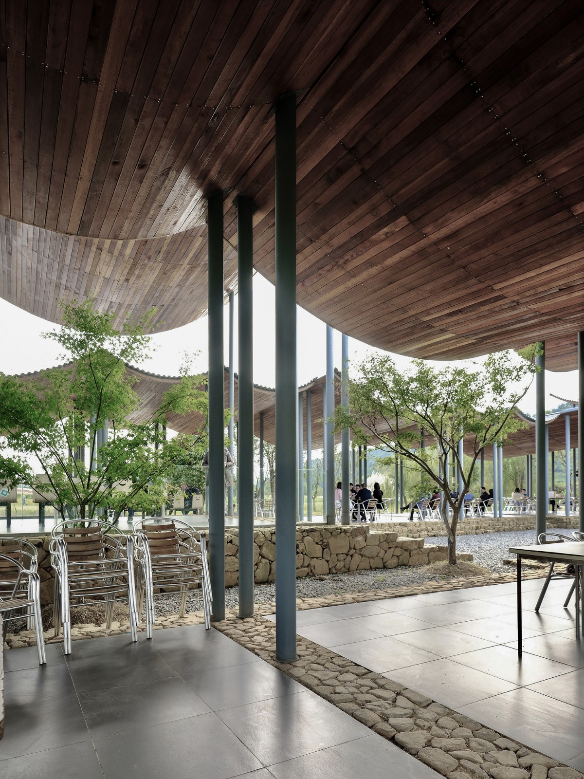 BIM建筑|径山花海帐亭 / 浙江农林大学园林设计院 + 杭州东维建筑 BIM建筑|径山花海帐亭 / 浙江农林大学园林设计院 + 杭州东维建筑