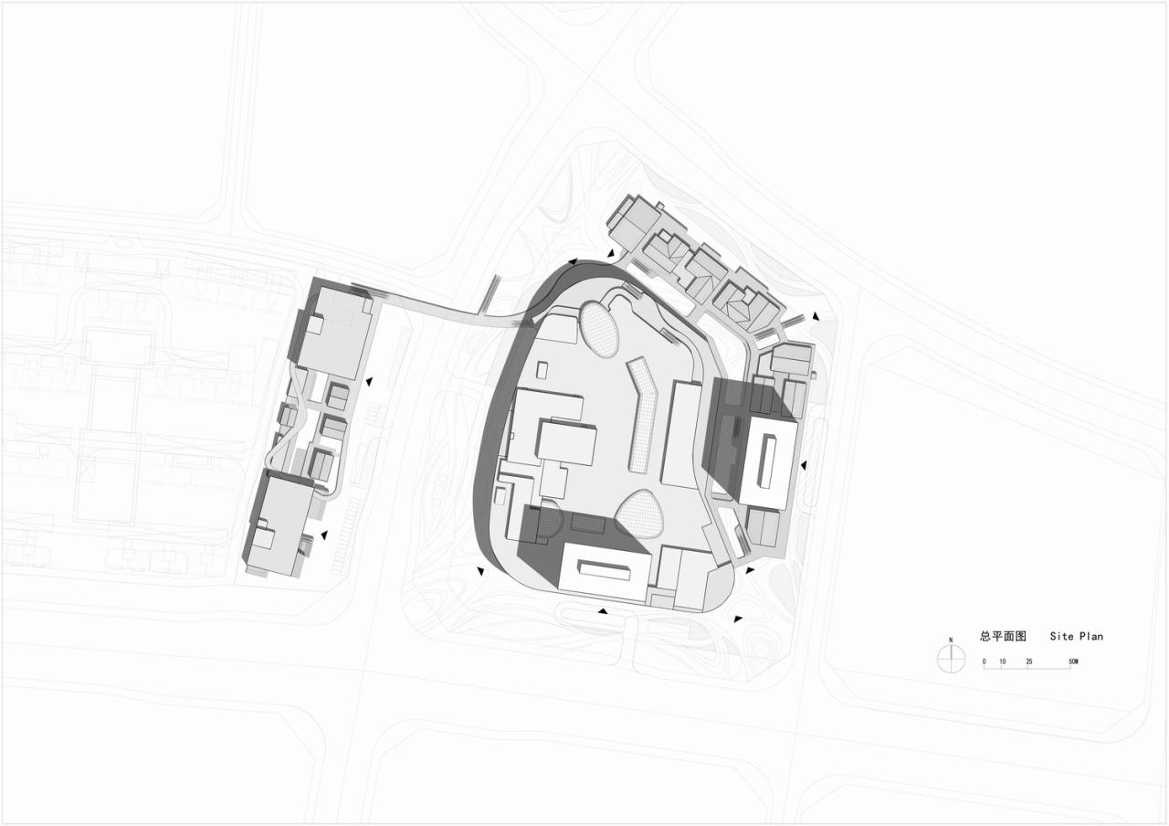 BIM建筑|山水之城·泰汶城市广场 / 简和建筑 BIM建筑|山水之城·泰汶城市广场 / 简和建筑