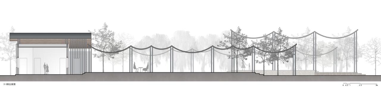BIM建筑|径山花海帐亭 / 浙江农林大学园林设计院 + 杭州东维建筑 BIM建筑|径山花海帐亭 / 浙江农林大学园林设计院 + 杭州东维建筑