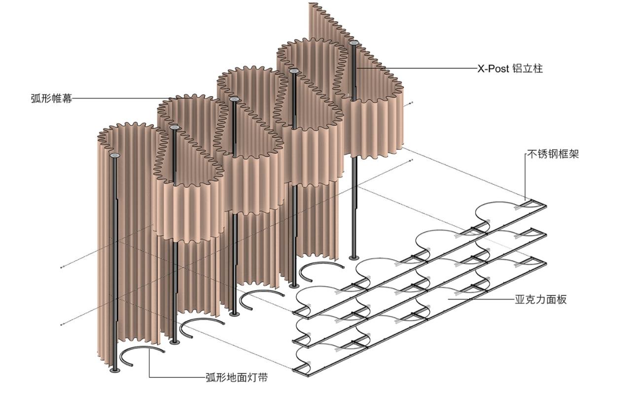 BIM建筑|微醺的夜上海: 一个剧场与酒吧的空间集合体 / 无定设计 BIM建筑|微醺的夜上海: 一个剧场与酒吧的空间集合体 / 无定设计