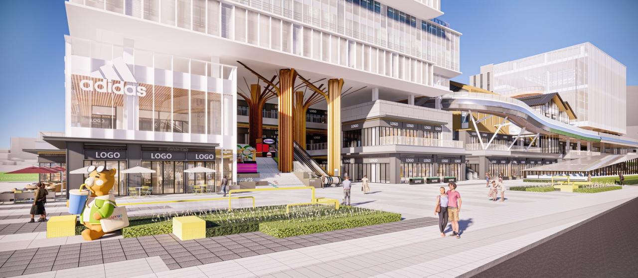 BIM建筑|山水之城·泰汶城市广场 / 简和建筑 BIM建筑|山水之城·泰汶城市广场 / 简和建筑