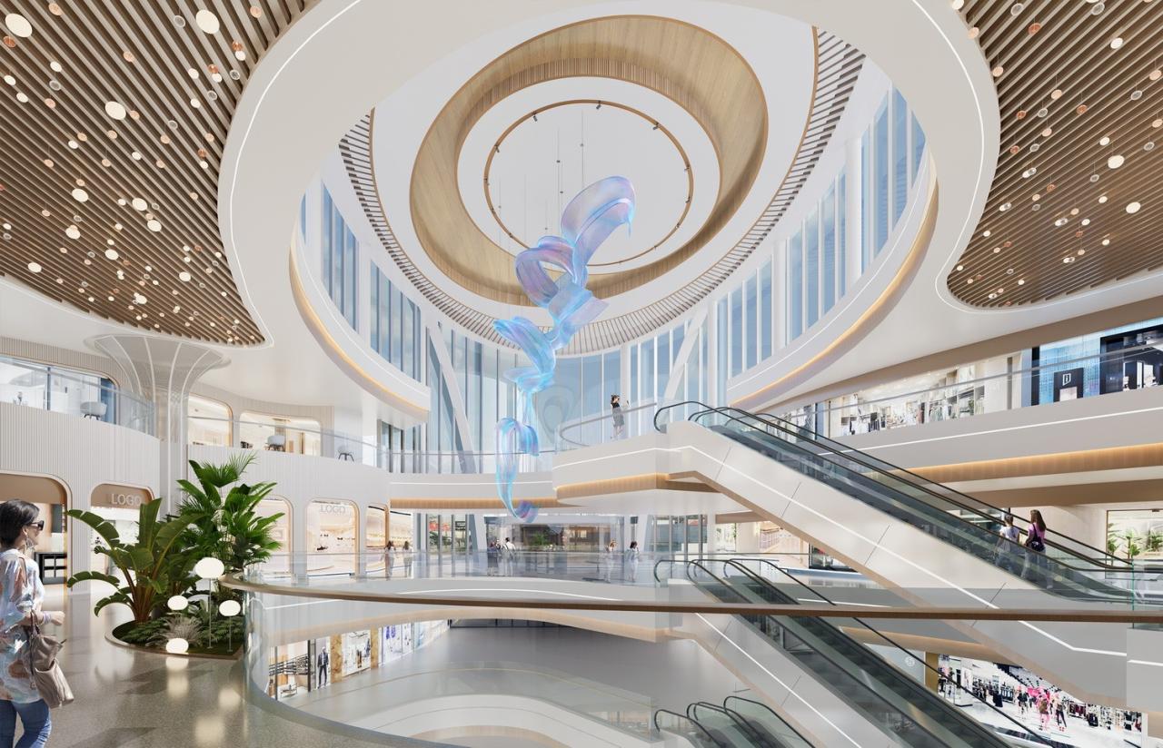 BIM建筑|山水之城·泰汶城市广场 / 简和建筑 BIM建筑|山水之城·泰汶城市广场 / 简和建筑