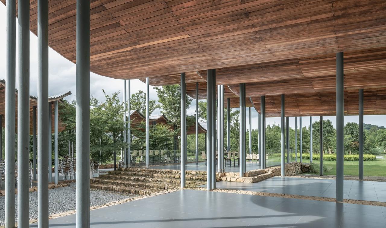 BIM建筑|径山花海帐亭 / 浙江农林大学园林设计院 + 杭州东维建筑 BIM建筑|径山花海帐亭 / 浙江农林大学园林设计院 + 杭州东维建筑