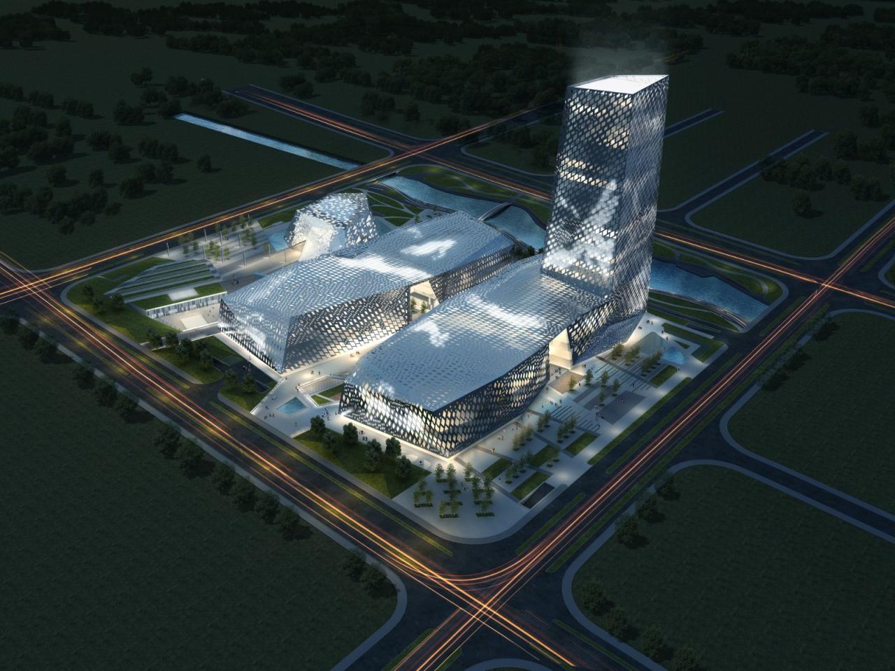 BIM建筑|山东省会文化艺术中心三馆 / 法国AS建筑工作室 BIM建筑|山东省会文化艺术中心三馆 / 法国AS建筑工作室