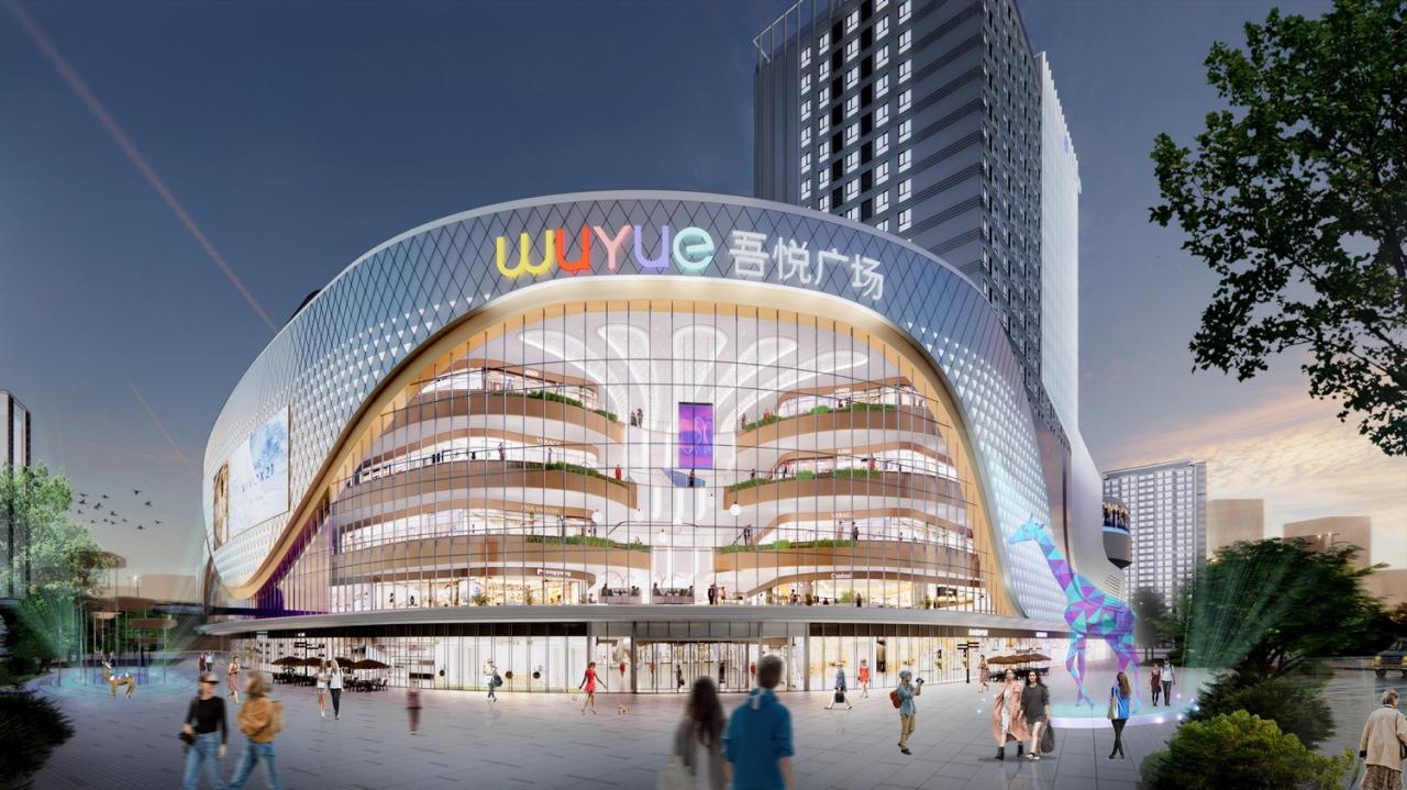 BIM建筑|山水之城·泰汶城市广场 / 简和建筑 BIM建筑|山水之城·泰汶城市广场 / 简和建筑