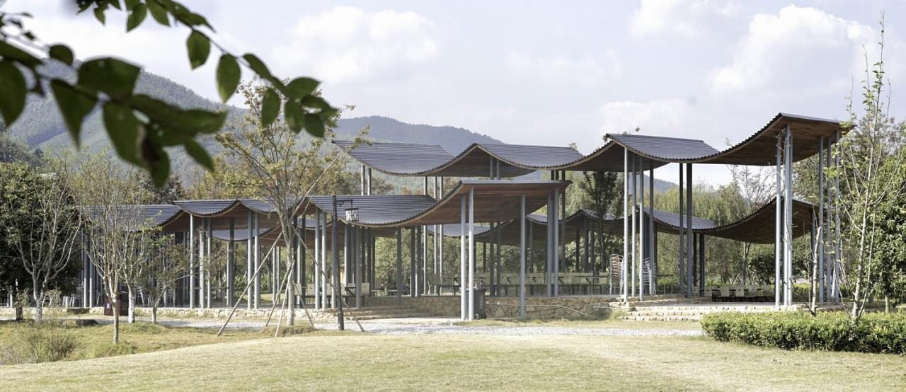 BIM建筑|径山花海帐亭 / 浙江农林大学园林设计院 + 杭州东维建筑 BIM建筑|径山花海帐亭 / 浙江农林大学园林设计院 + 杭州东维建筑