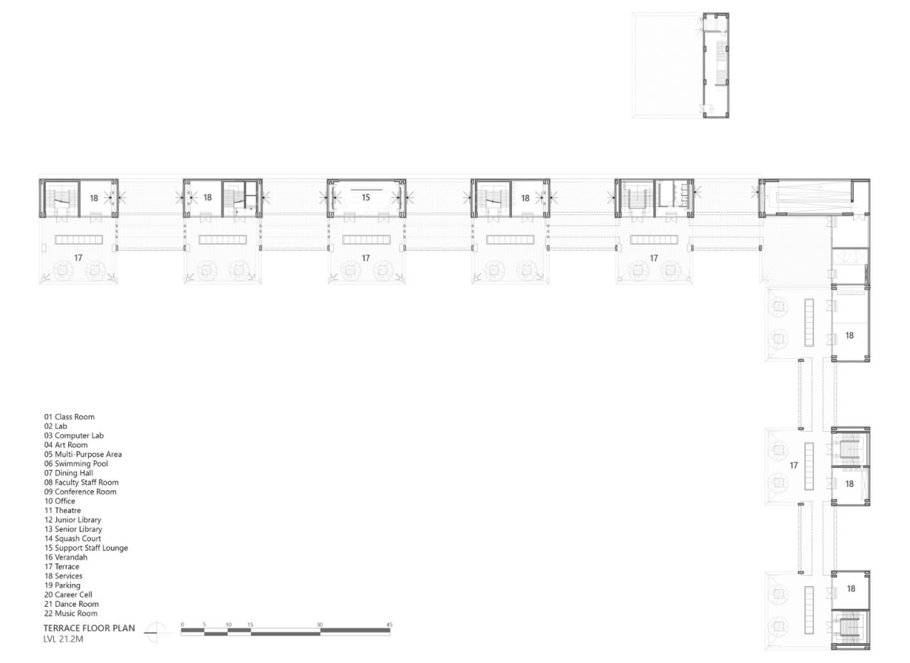 BIM建筑|Shiv Nadar 学校 / Stephane Paumier Architects BIM建筑|Shiv Nadar 学校 / Stephane Paumier Architects