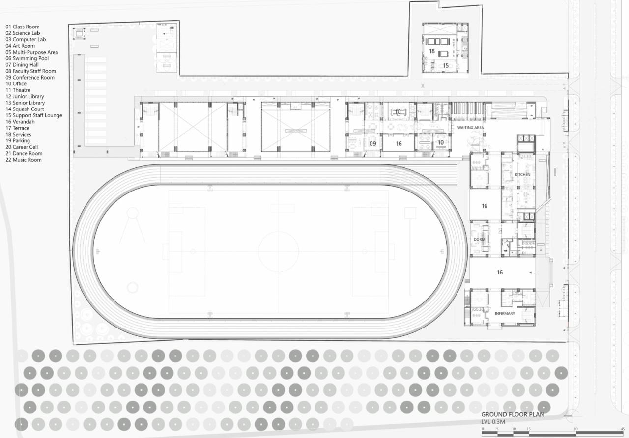 BIM建筑|Shiv Nadar 学校 / Stephane Paumier Architects BIM建筑|Shiv Nadar 学校 / Stephane Paumier Architects
