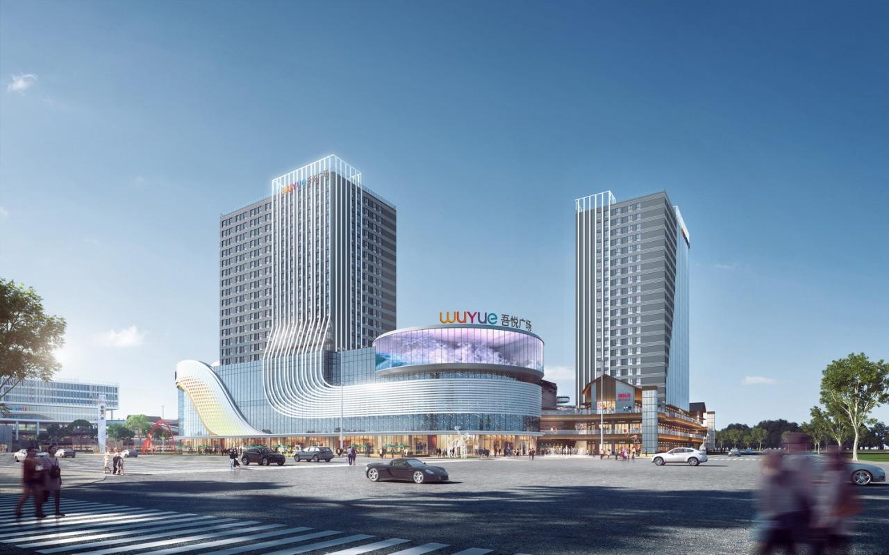 BIM建筑|山水之城·泰汶城市广场 / 简和建筑 BIM建筑|山水之城·泰汶城市广场 / 简和建筑