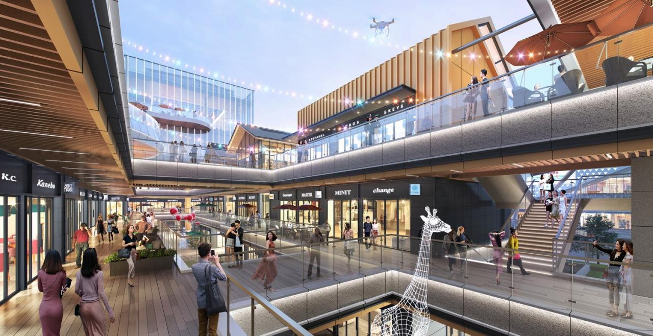 BIM建筑|山水之城·泰汶城市广场 / 简和建筑 BIM建筑|山水之城·泰汶城市广场 / 简和建筑