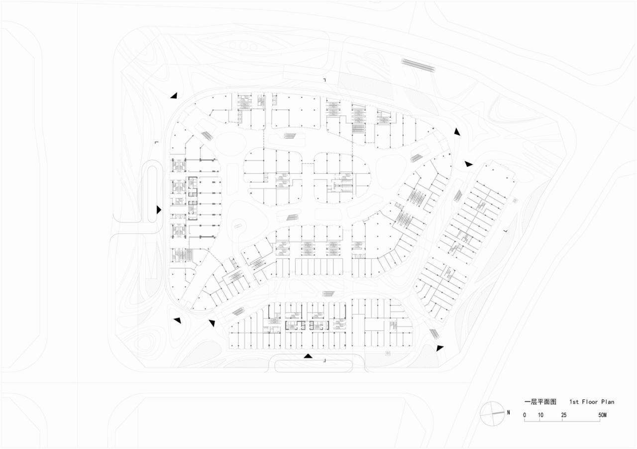 BIM建筑|山水之城·泰汶城市广场 / 简和建筑 BIM建筑|山水之城·泰汶城市广场 / 简和建筑