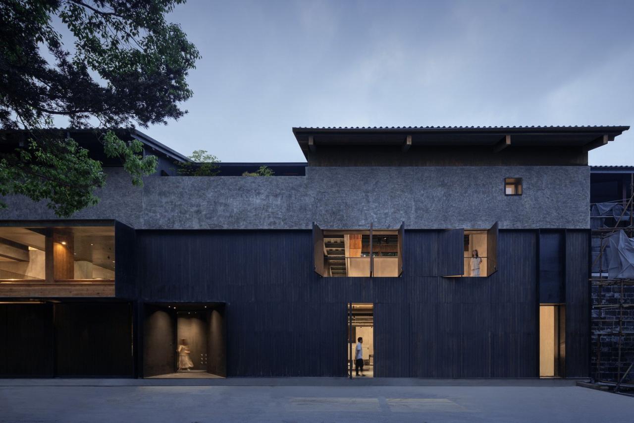 BIM建筑|虚怀若谷,犹如半仓:半仓,上海 / 本哲建筑 BIM建筑|虚怀若谷,犹如半仓:半仓,上海 / 本哲建筑