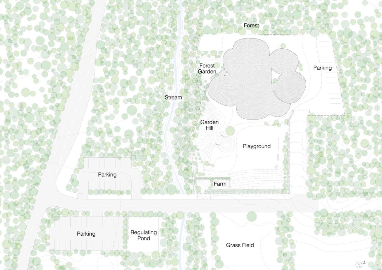 BIM建筑|儿童的森林托儿所 / 山下贵成建筑设计 BIM建筑|儿童的森林托儿所 / 山下贵成建筑设计