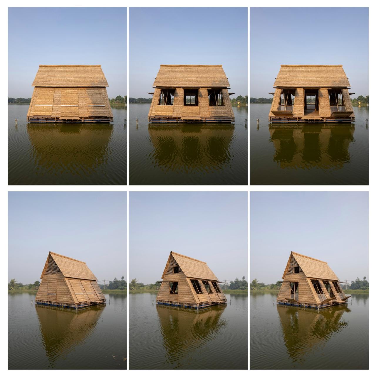 BIM建筑|适应气候变化,漂浮竹屋 / H&P Architects BIM建筑|适应气候变化,漂浮竹屋 / H&P Architects